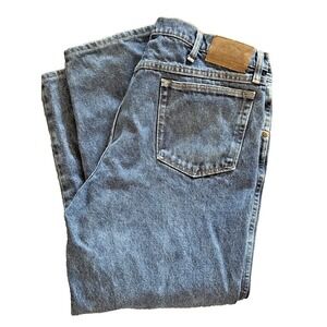 Men's Cabela's Outdoor Gear Jeans 40X29 Dark Wash Thick Denim